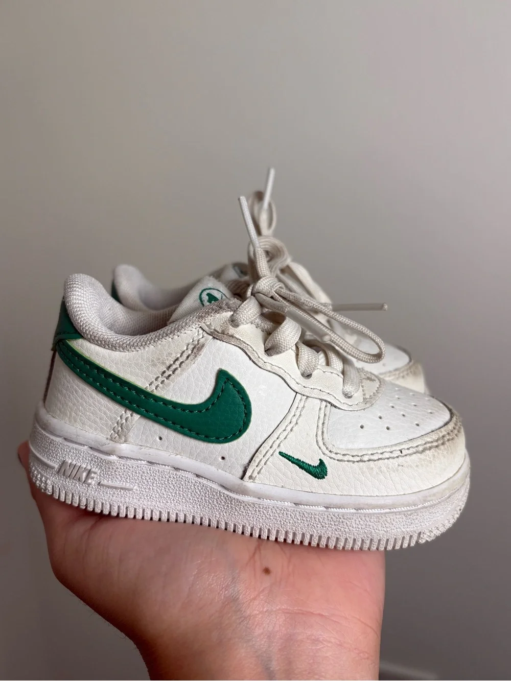 Nike Force 1 Low SE TD'40TH Anniversary- Sail Malachite Size 5c